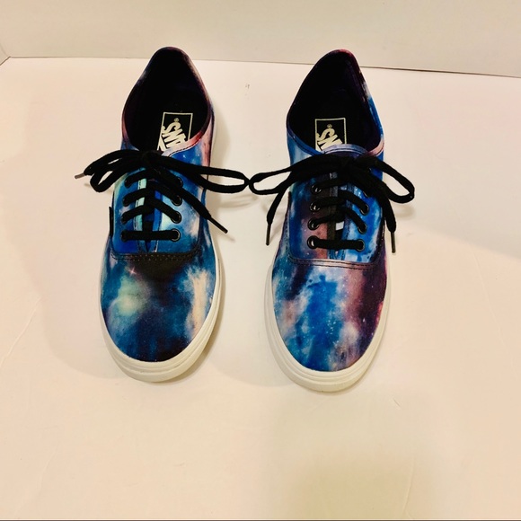 Vans Shoes - Vans Galaxy Space Dyed Lace Sneakers Size 8